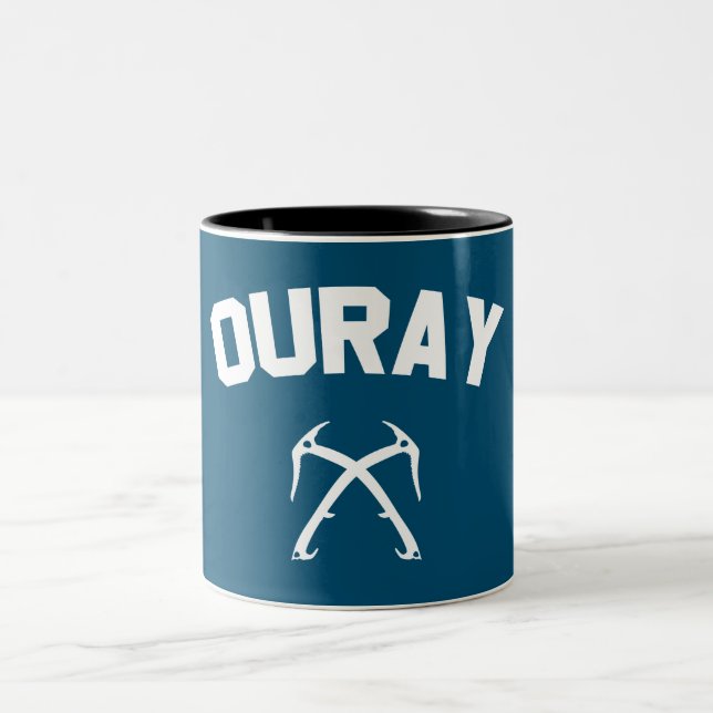 Tasse 2 Couleurs Ouray Ice Escalade (Centre)