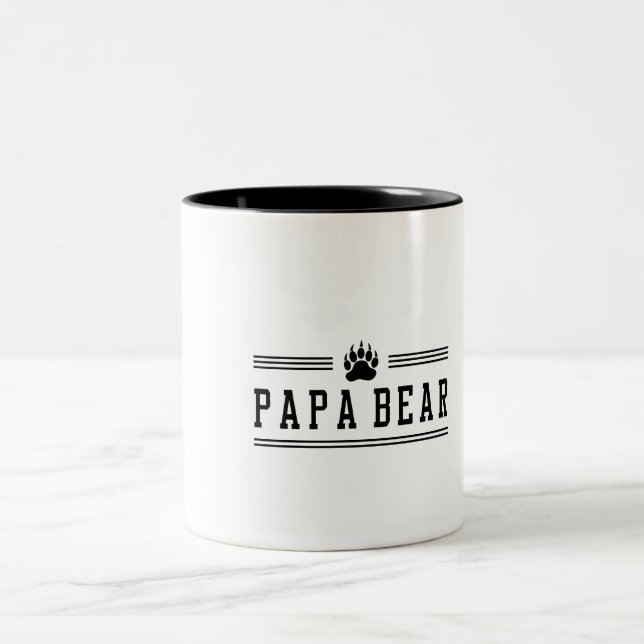 Tasse 2 Couleurs Ours de papa (Centre)
