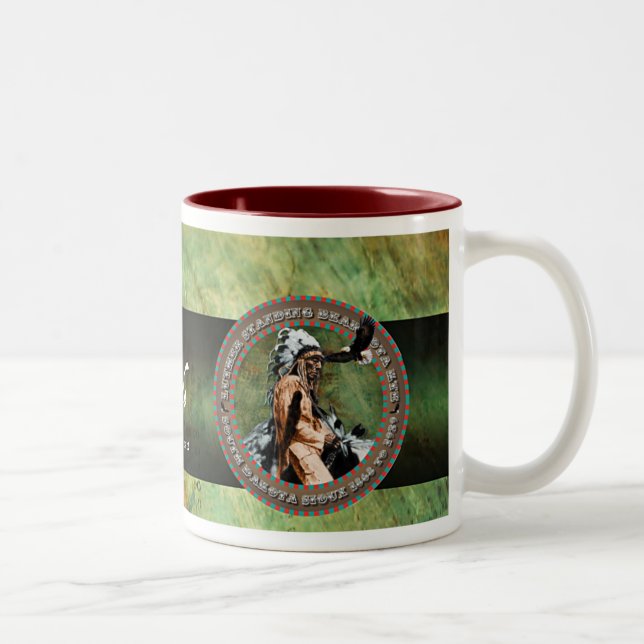 Tasse 2 Couleurs Ours debout Luther (Droit)