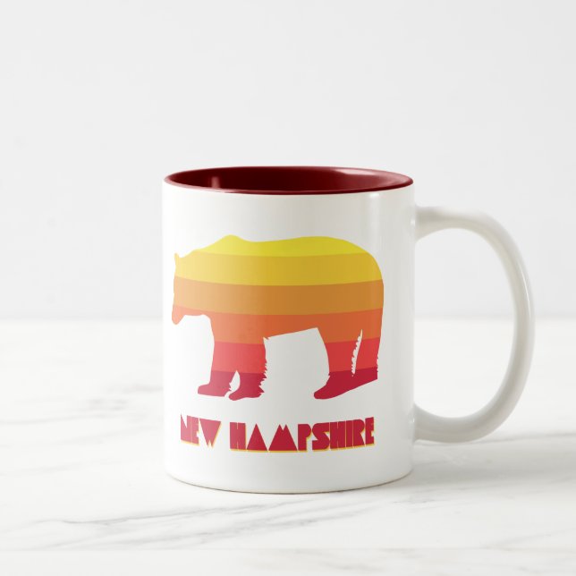Tasse 2 Couleurs Ours du New Hampshire (Droit)