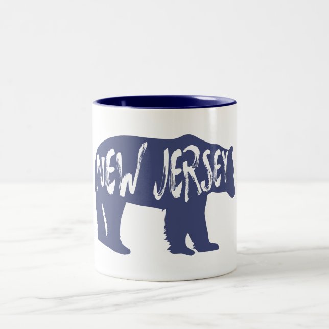 Tasse 2 Couleurs Ours du New Jersey (Centre)