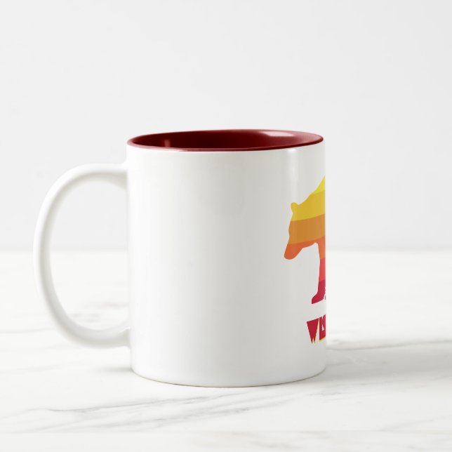 Tasse 2 Couleurs Ours du Wisconsin (Gauche)