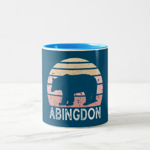 Tasse 2 Couleurs Ours rétro Abingdon Virginie