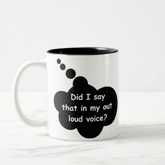 Tasse 2 Couleurs OutLoudVoice (Gauche)