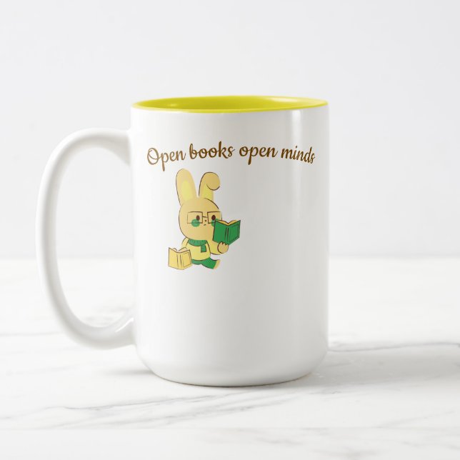 Tasse 2 Couleurs Ouvert (Gauche)