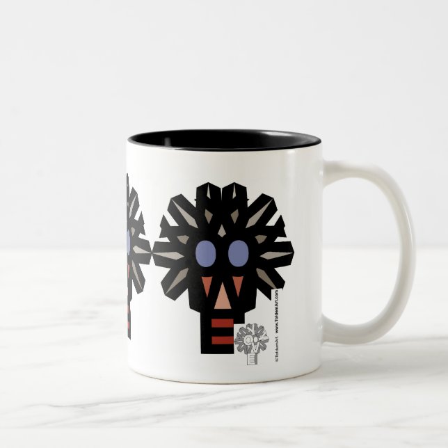 TASSE 2 COULEURS OY VEY (Droit)