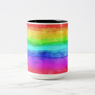 Tasse 2 Couleurs Painted Rainbow
