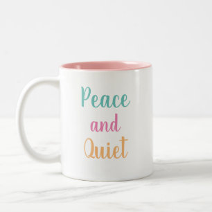 Tasse 2 Couleurs Paix et calme