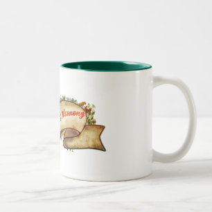 Tasse 2 Couleurs Paix et harmonie d'amour