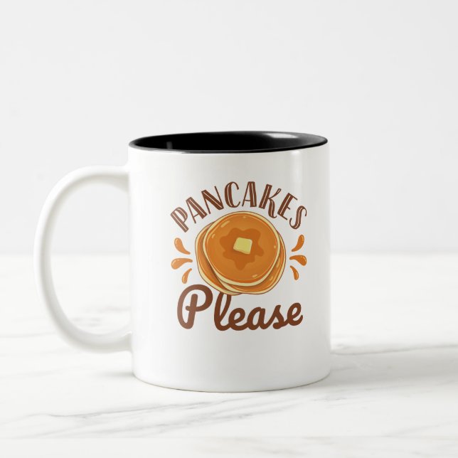 Tasse 2 Couleurs Pancakes S'Il Vous Plaît (Gauche)