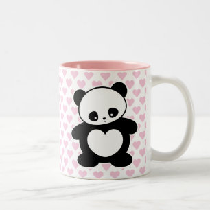 Tasse 2 Couleurs Panda de Kawaii
