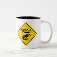 Panneau de la zone de pêche Muskie