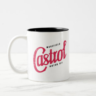 Tasse 2 Couleurs panneau d'huile rétro