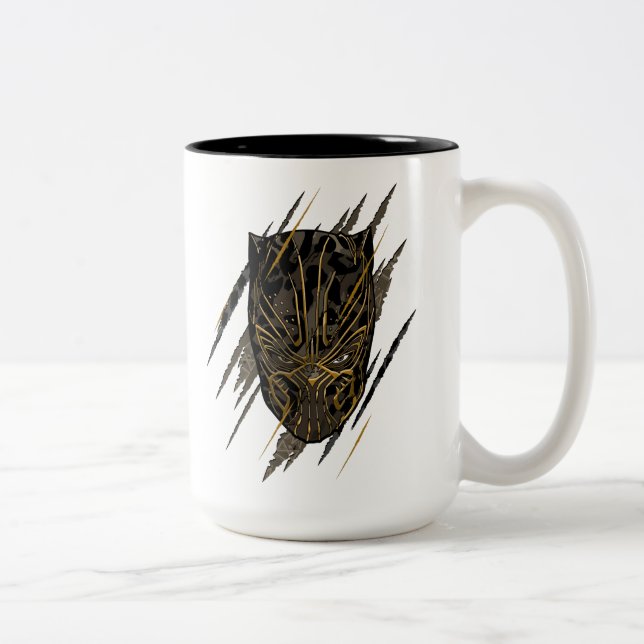 Tasse 2 Couleurs Panthère noire | Erik Killmonger Claw Marks (Droit)