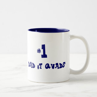 Tasse 2 Couleurs papa #1 des quadruples
