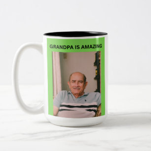 TASSE 2 COULEURS PAPA EST INCROYABLE