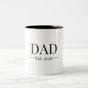 Tasse 2 Couleurs Papa établi en 2026