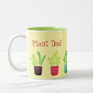 Tasse 2 Couleurs Papa plante