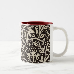 Tasse 2 Couleurs Papier peint floral Narcisse William Morris