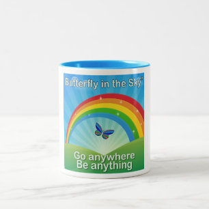 Tasse 2 Couleurs Papillon dans le bouchon Sky™