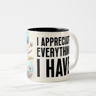 Tasse 2 Couleurs Papillon Inspirant Wrap