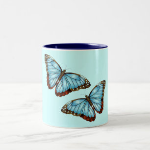 Tasse 2 Couleurs Papillons sauvages
