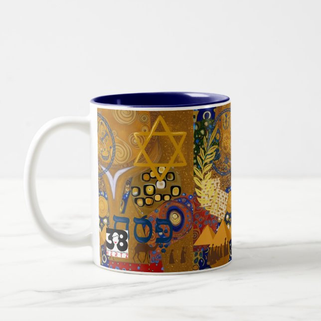 Tasse 2 Couleurs Pâque (Gauche)