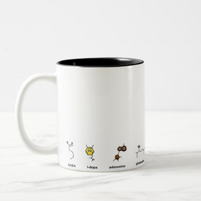 Tasse 2 Couleurs Parade Neurotransmetteur (Gauche)