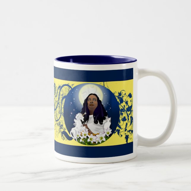 Tasse 2 Couleurs Paramahansa Yogananda (Droit)
