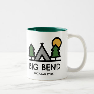 Tasse 2 Couleurs Parc national Big Bend