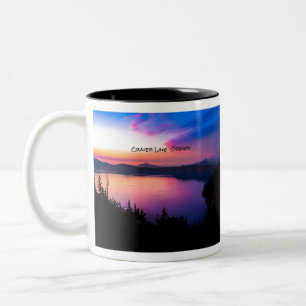 Tasse 2 Couleurs Parc national Crater Lake Oregon Sunset