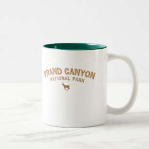 Tasse 2 Couleurs Parc national de canyon grand
