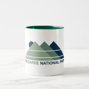 Tasse 2 Couleurs Parc national de Congaree Montagne Sun