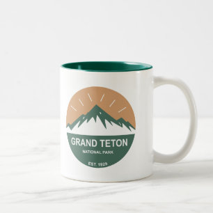 Tasse 2 Couleurs Parc national de Grand Teton