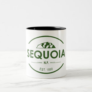 Tasse 2 Couleurs Parc national de Sequoia