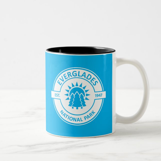 Tasse 2 Couleurs Parc national des Everglades (Droit)