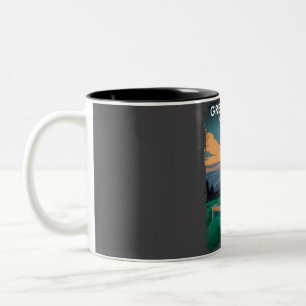 Tasse 2 Couleurs Parc national des Great Smoky Mountains Minima Vin