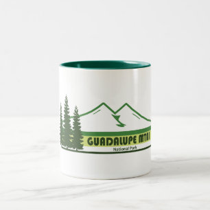 Tasse 2 Couleurs Parc national des Montagnes de Guadalupe Grandes v