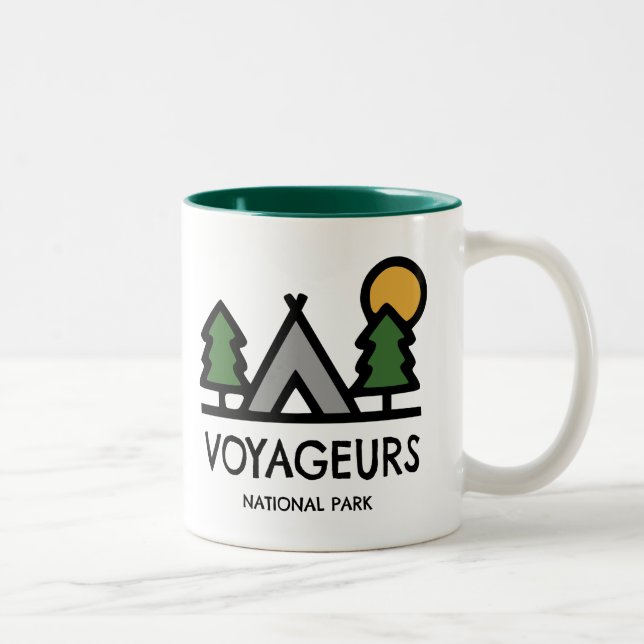 Tasse 2 Couleurs Parc national des Voyageurs (Droit)