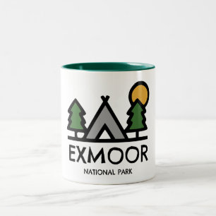 Tasse 2 Couleurs Parc national d'Exmoor