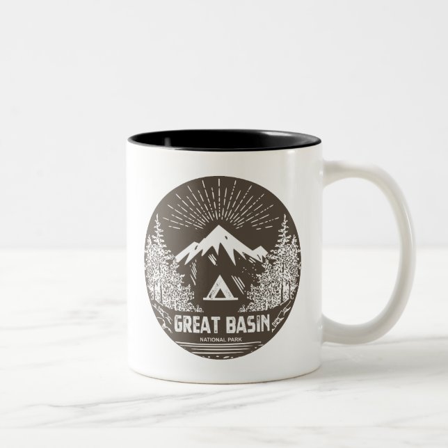 Tasse 2 Couleurs Parc national du Grand Bassin (Droit)