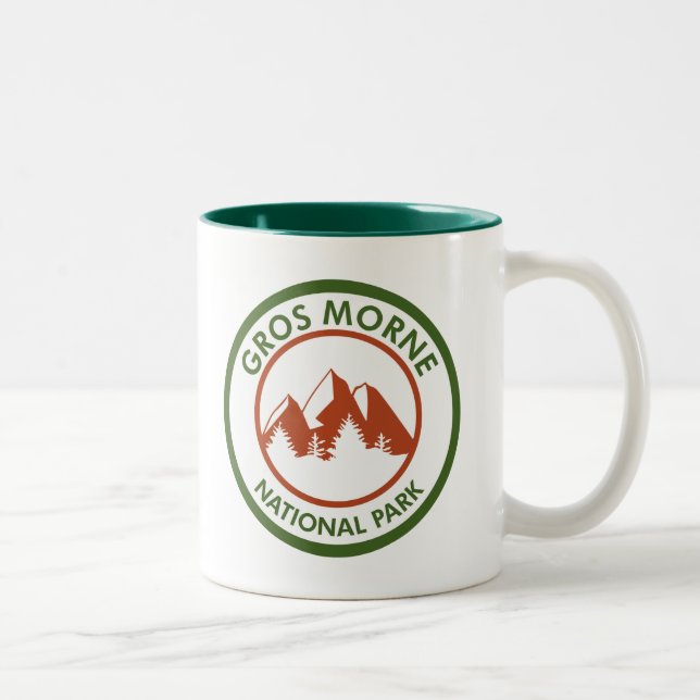 Tasse 2 Couleurs Parc national du Gros Morne (Droit)