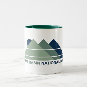 Tasse 2 Couleurs Parc national Great Basin Mountain Sun