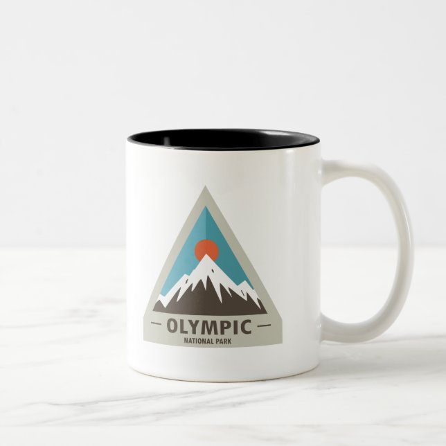 Tasse 2 Couleurs Parc national olympique (Droit)