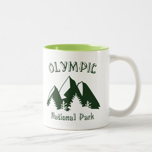 Tasse 2 Couleurs Parc national olympique (Droit)