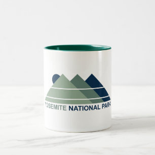 Tasse 2 Couleurs Parc national Yosemite Mountain Sun