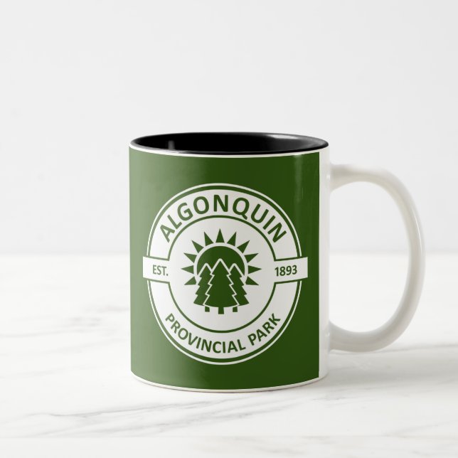 Tasse 2 Couleurs Parc provincial Algonquin (Droit)
