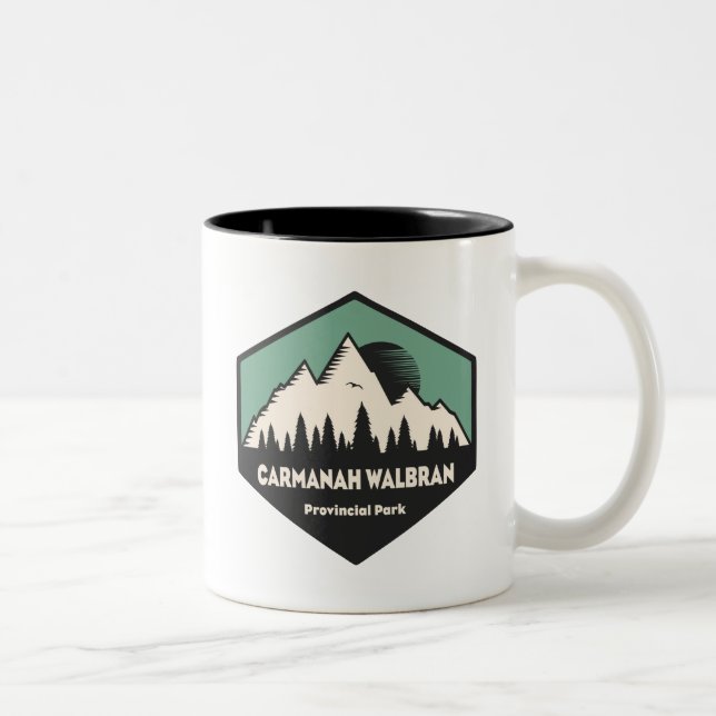 Tasse 2 Couleurs Parc provincial Carmanah Walbran (Droit)
