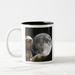 Tasse 2 Couleurs Paresse de lune