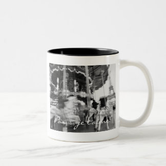 Tasse 2 Couleurs Paris, t'aime de je !